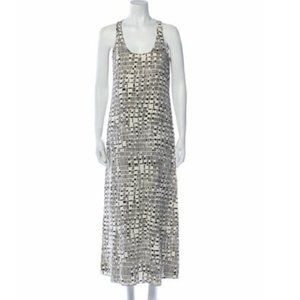 Theory Lanica Silk Maxi Dress